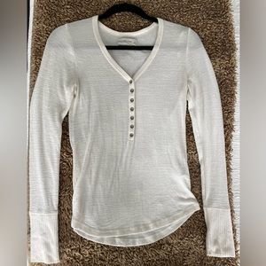 Abercrombie Long-Sleeved Cozy Henley